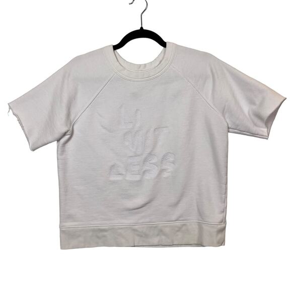 Athleta Limitless White Sweatshirt Size Small - Picture 1 of 6